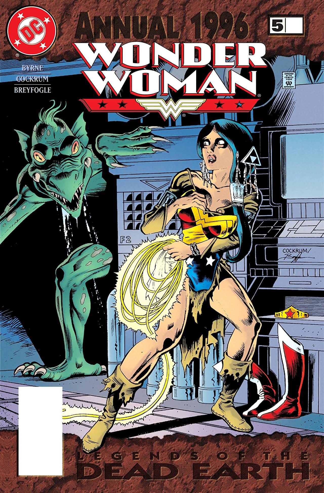 Wonder Woman Annual #5 cover