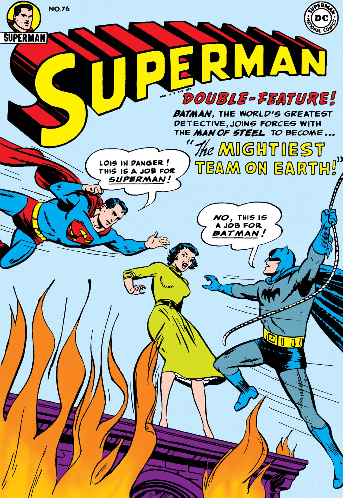 Superman #76 cover