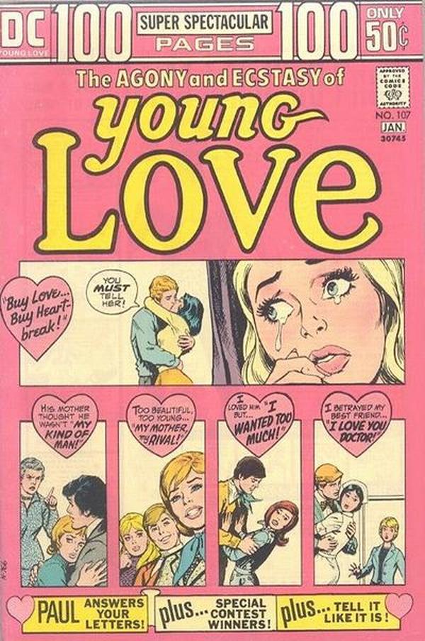 Young Love #107 cover