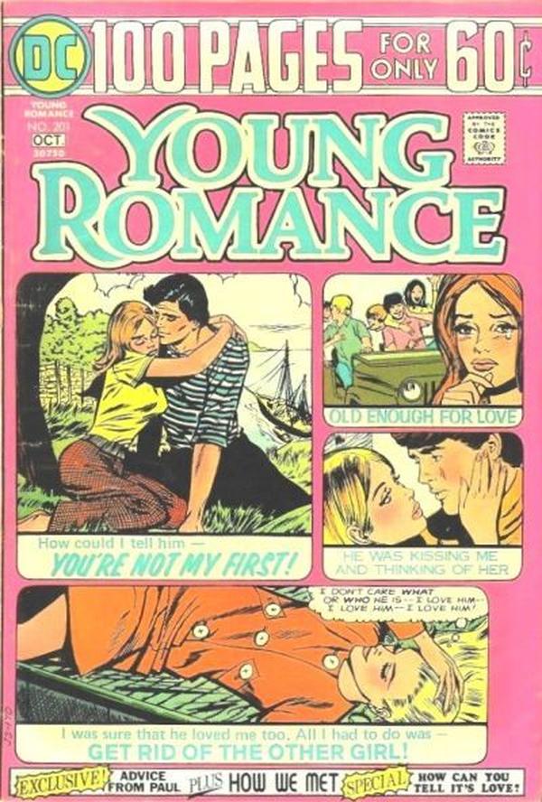 Young Romance #201 cover