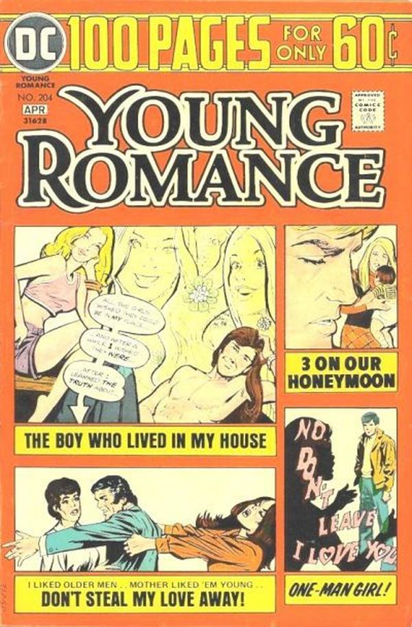 Young Romance #204 cover