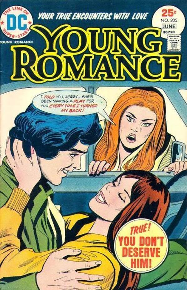 Young Romance #205 cover