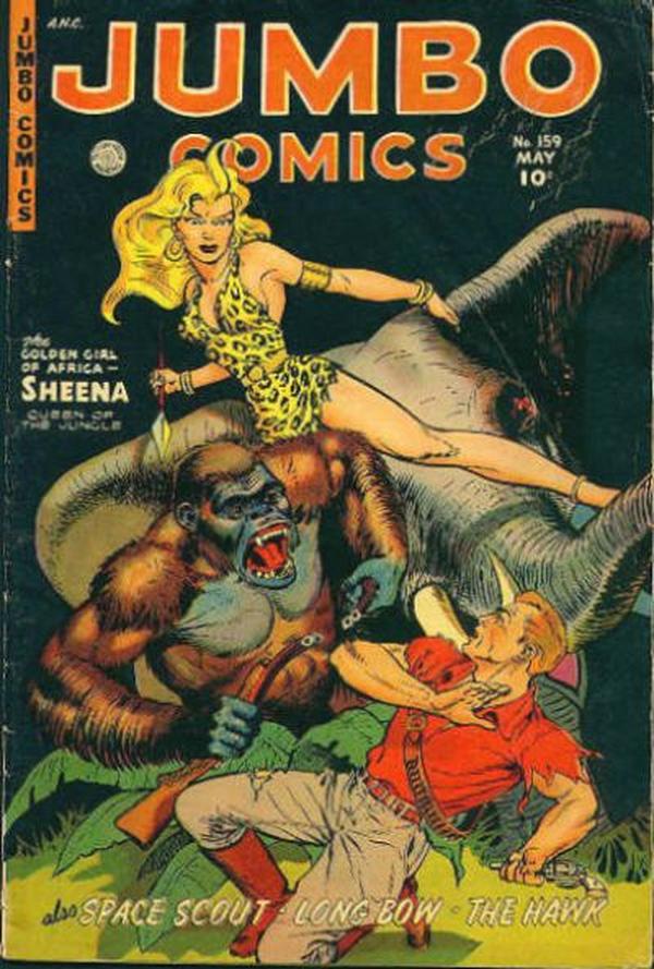 Jumbo Comics #159 cover