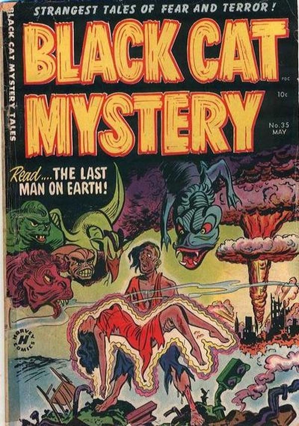 Black Cat Comics #35 cover