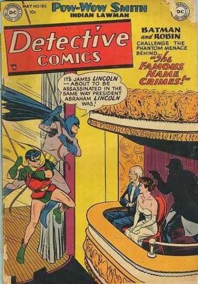Detective Comics #183 cover
