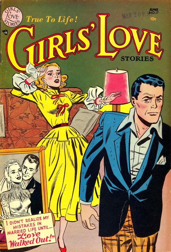 Girls' Love Stories #17 cover