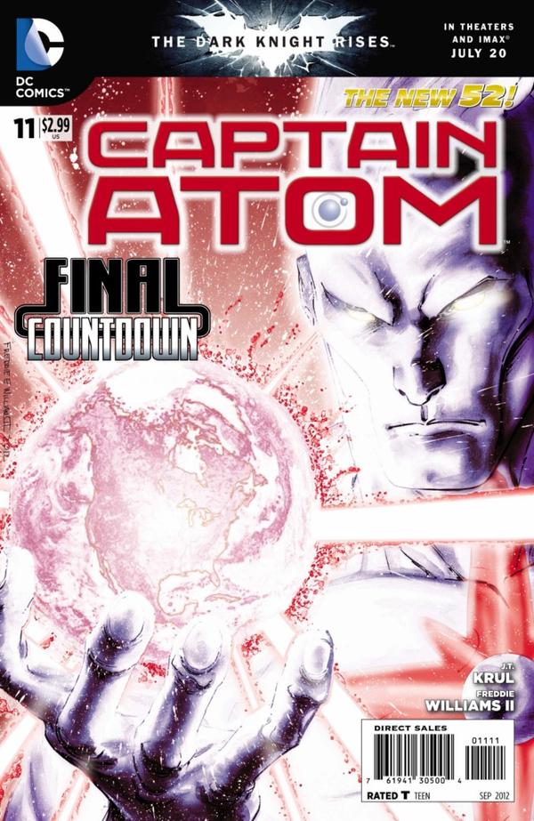 Captain Atom #11 cover