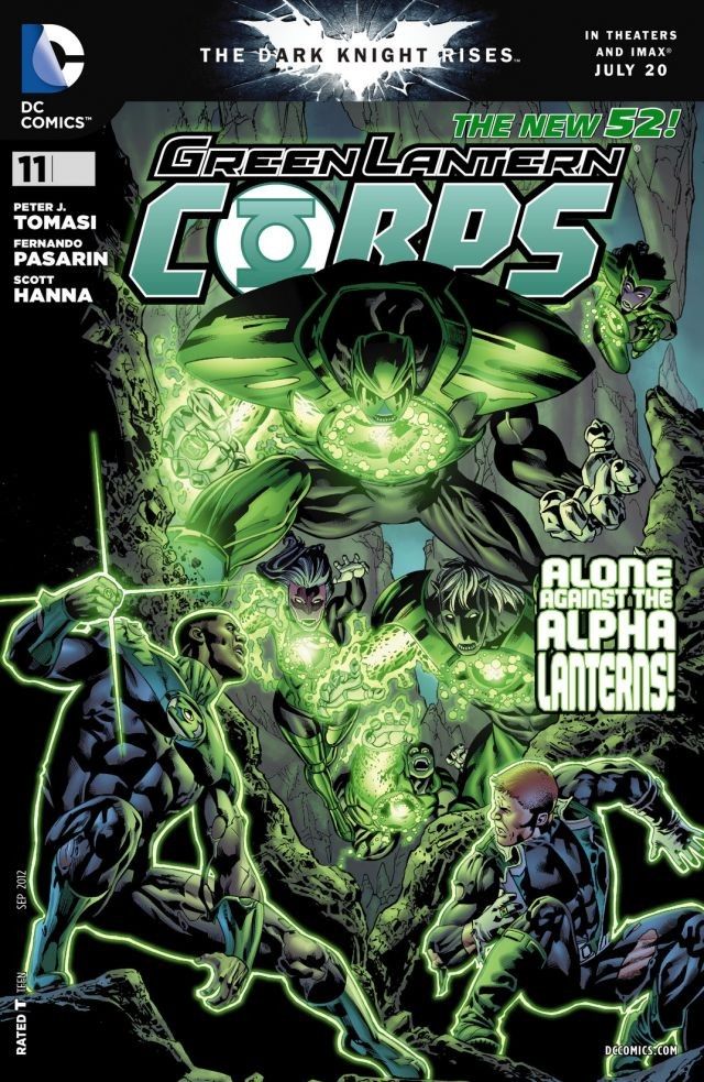 Green Lantern Corps #11 cover