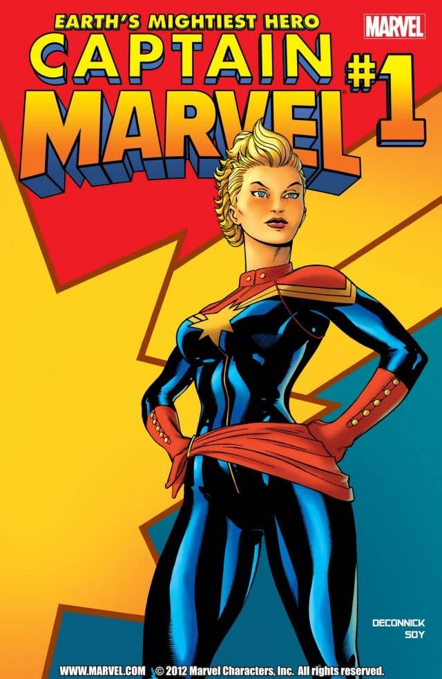 Captain Marvel #1 cover