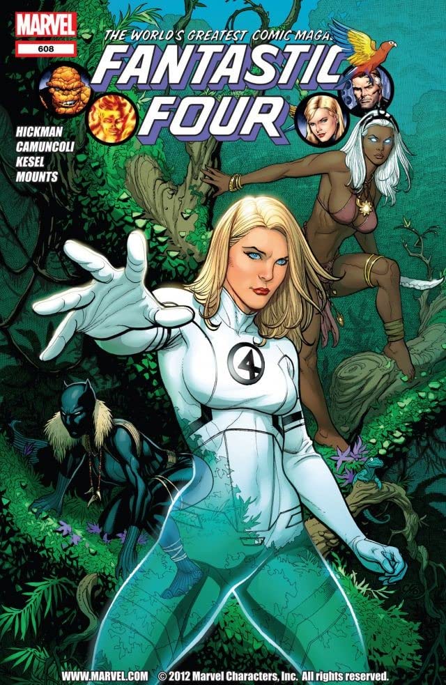 Fantastic Four #608 cover