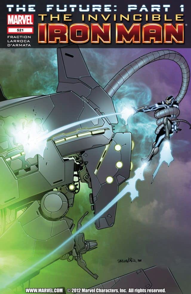 Invincible Iron Man #521 cover