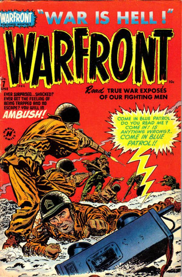 Warfront #7 cover