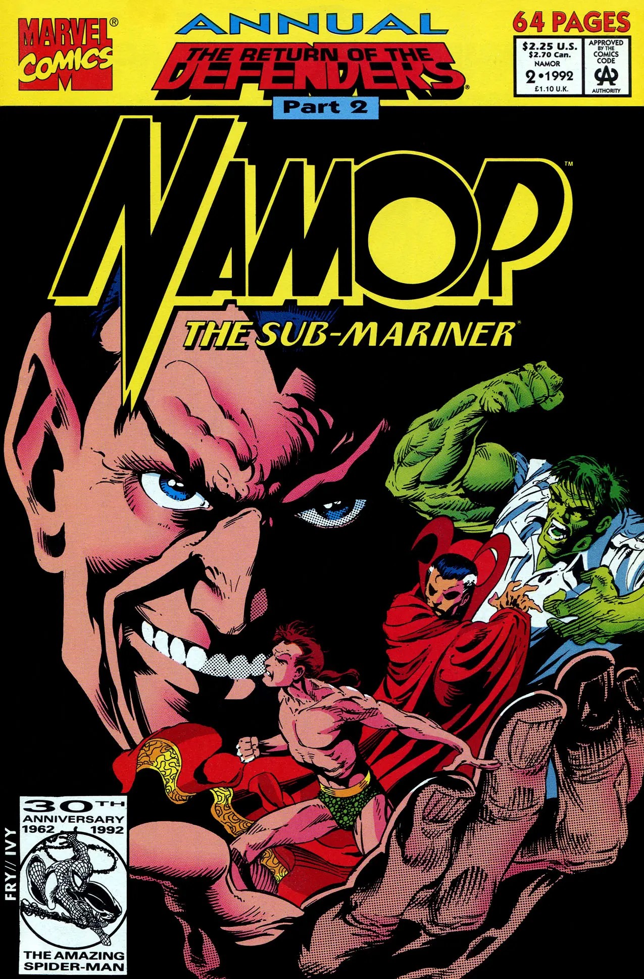 Namor, the Sub-Mariner Annual #2