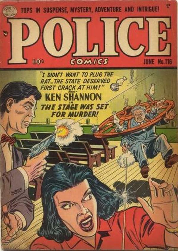Police Comics #116 cover