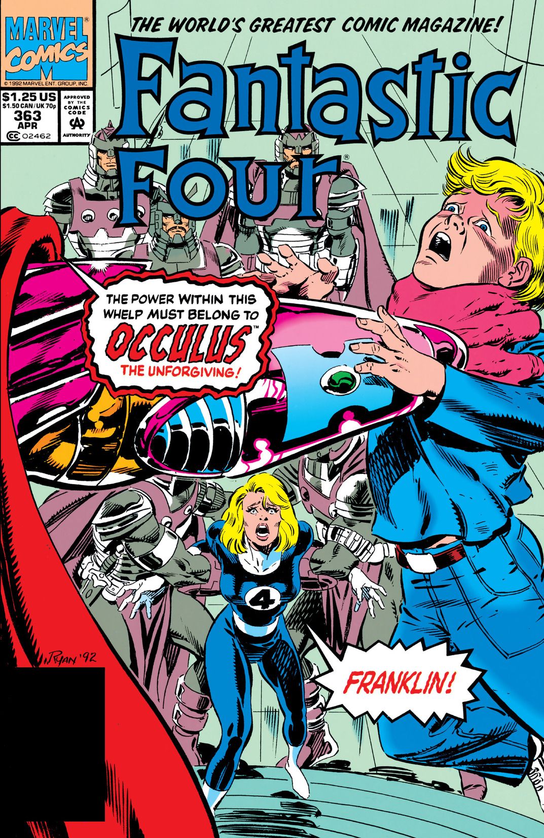 Fantastic Four #363 cover