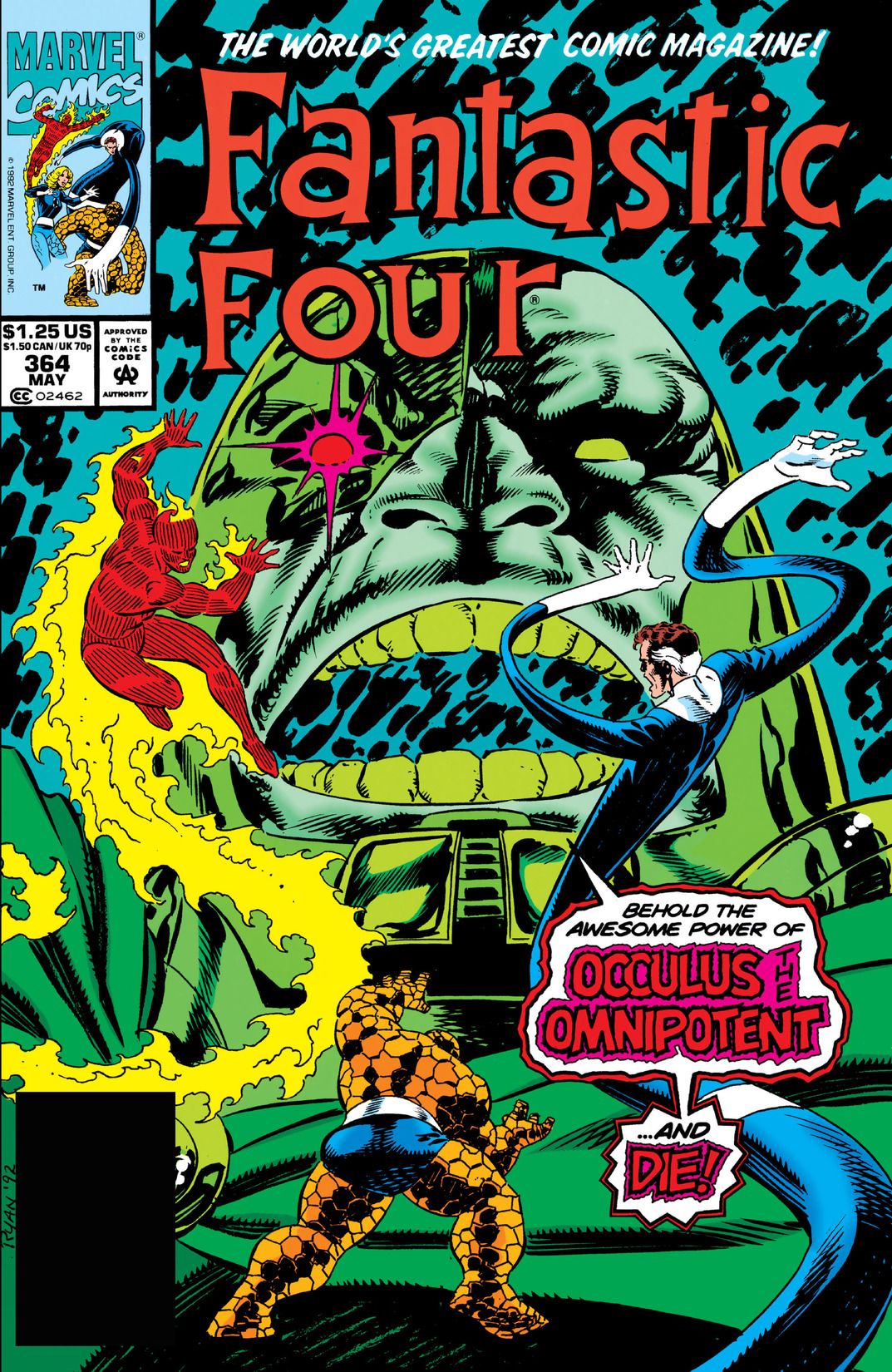 Fantastic Four #364 cover
