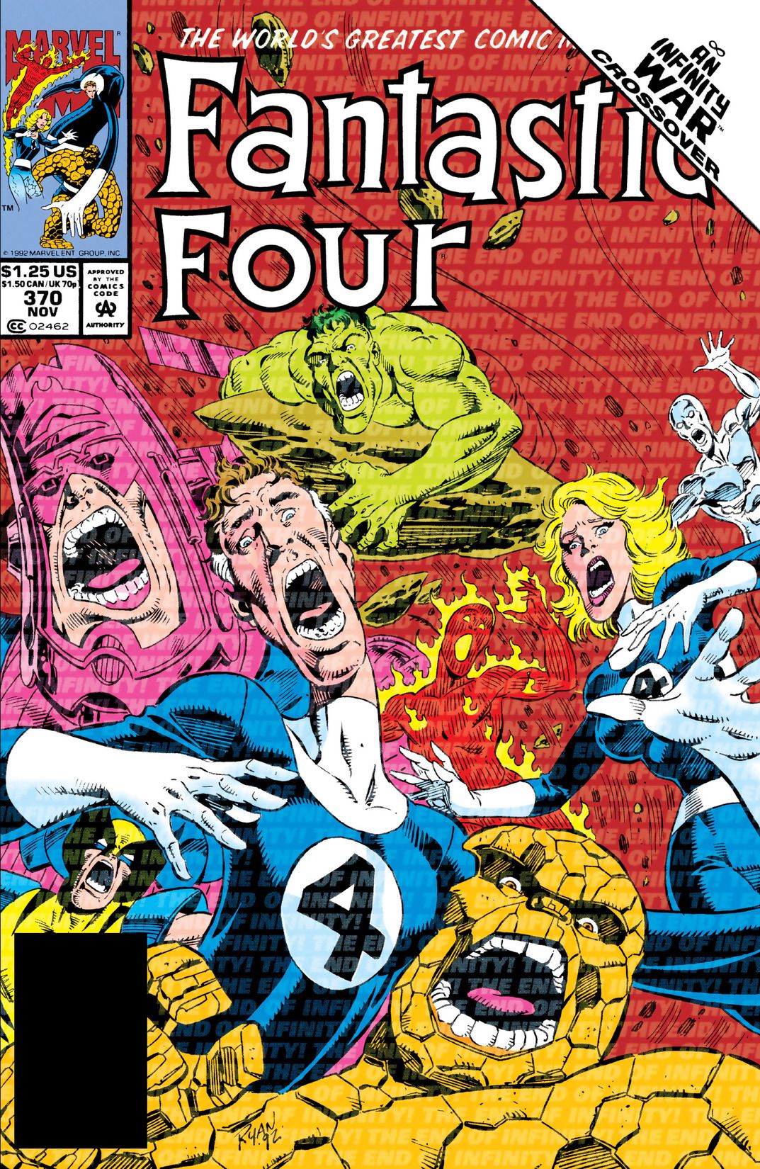 Fantastic Four #370 cover