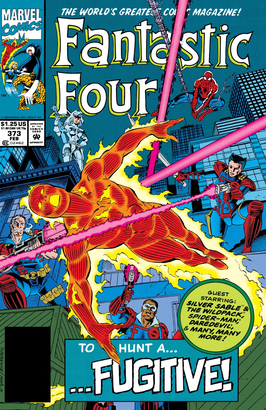 Fantastic Four #373 cover