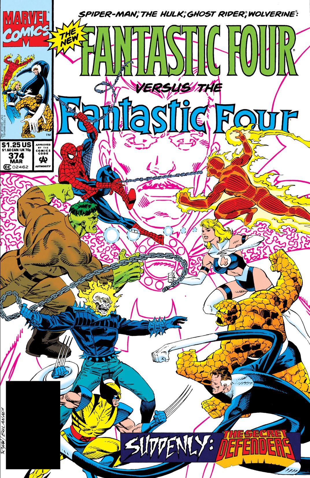Fantastic Four #374 cover