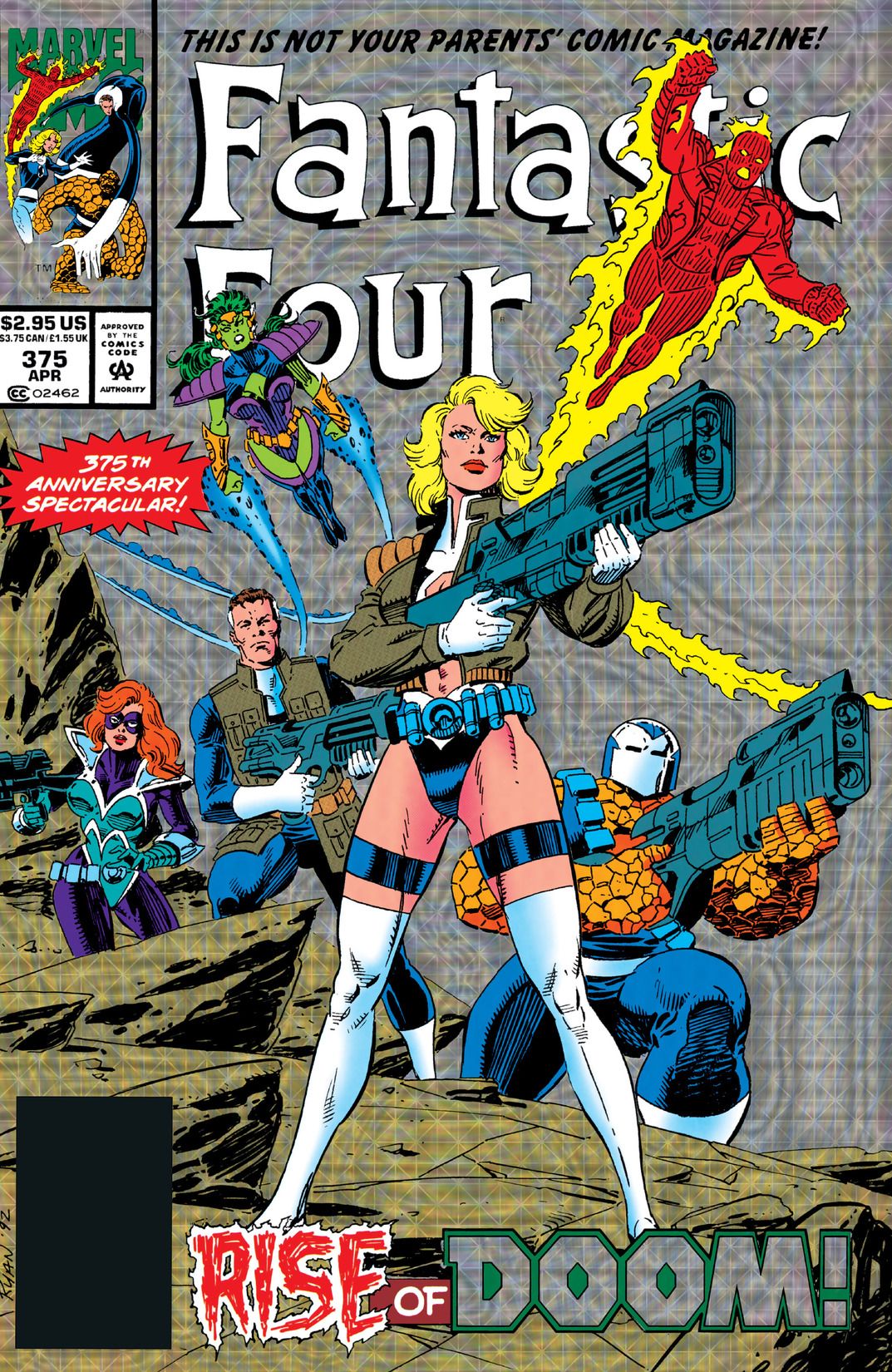 Fantastic Four #375 cover