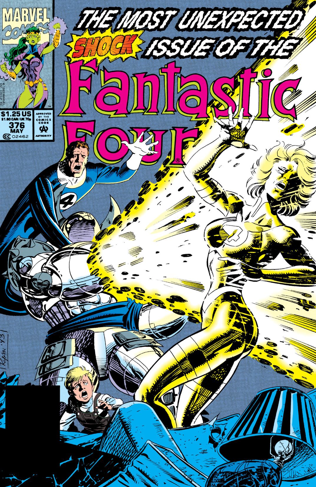 Fantastic Four #376 cover