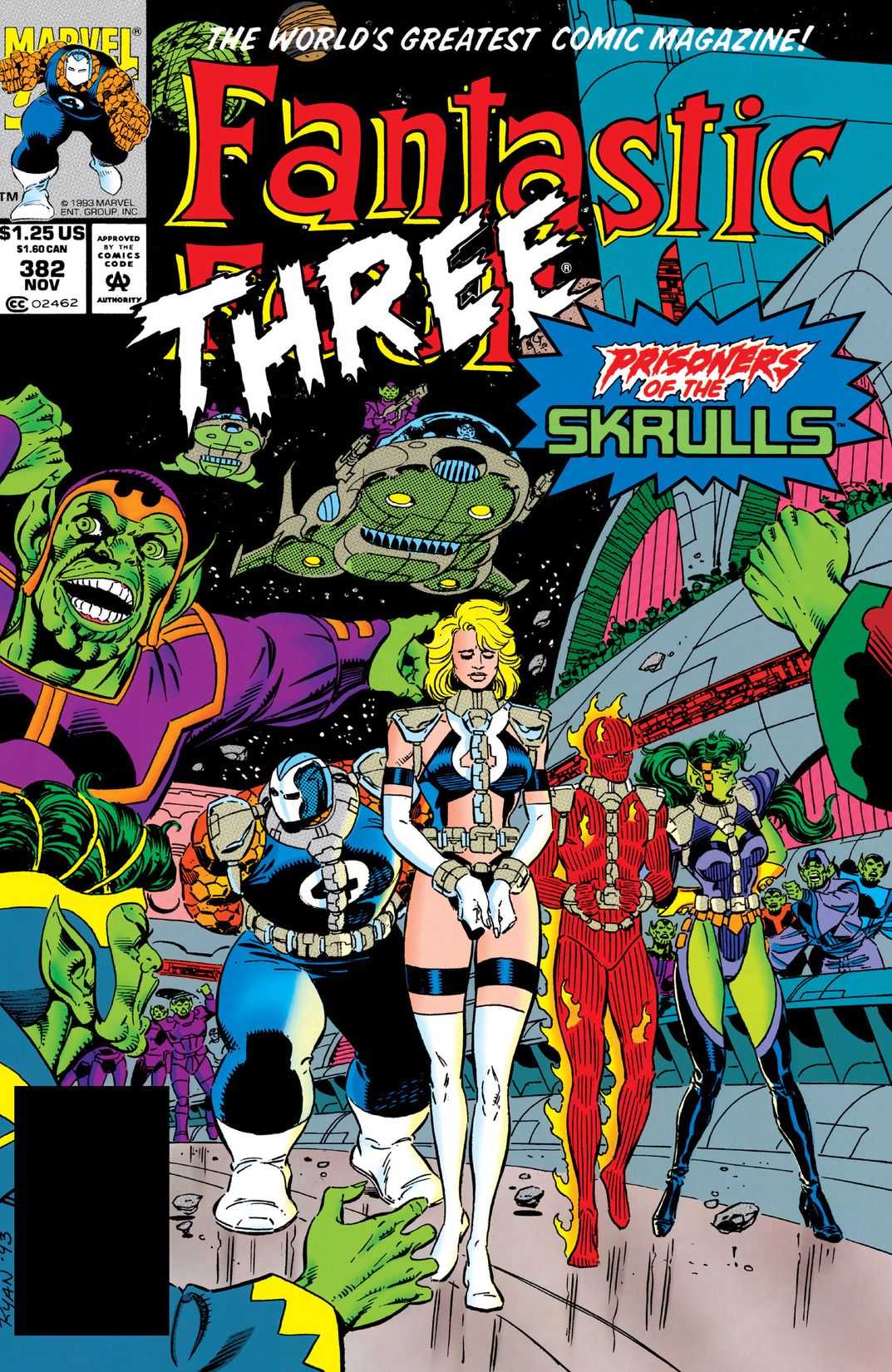 Fantastic Four #382 cover