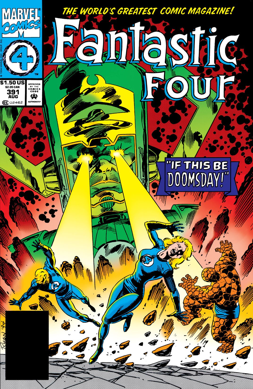 Fantastic Four #391 cover