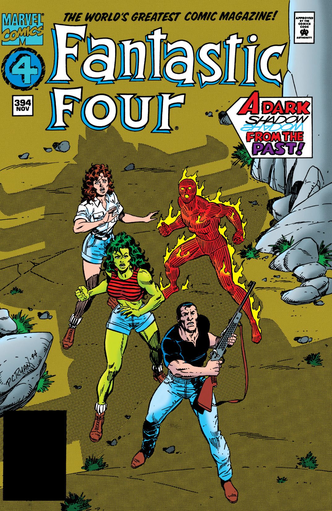 Fantastic Four #394 cover