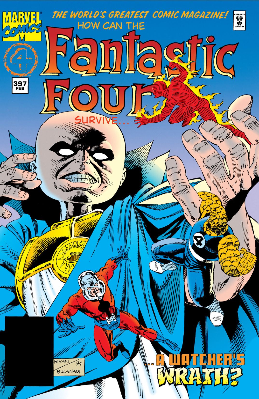 Fantastic Four #397 cover