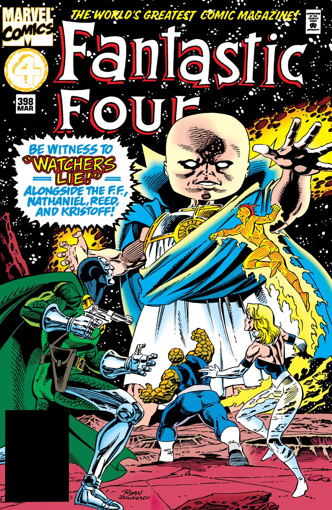 Fantastic Four #398 cover