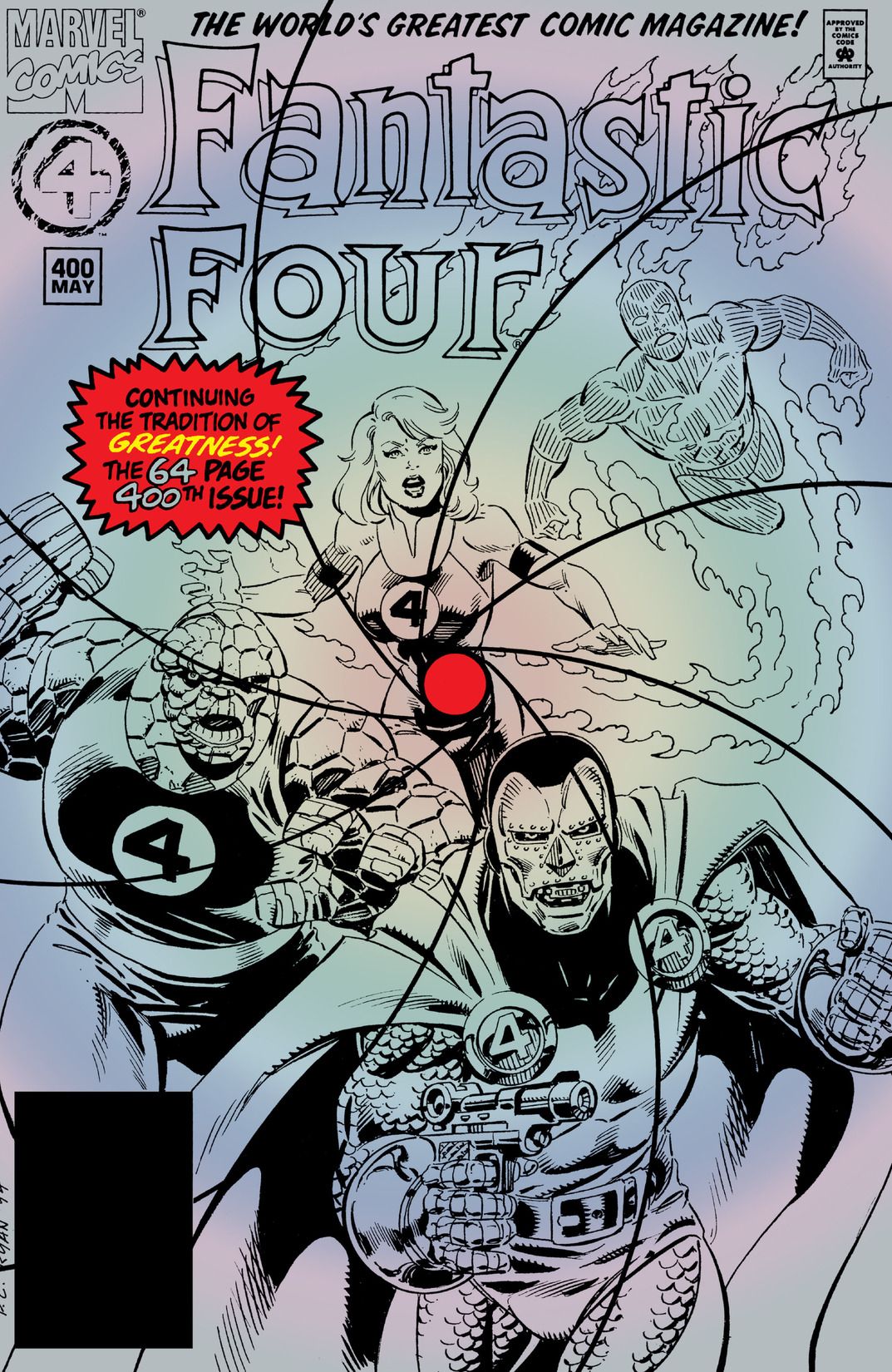 Fantastic Four #400 cover