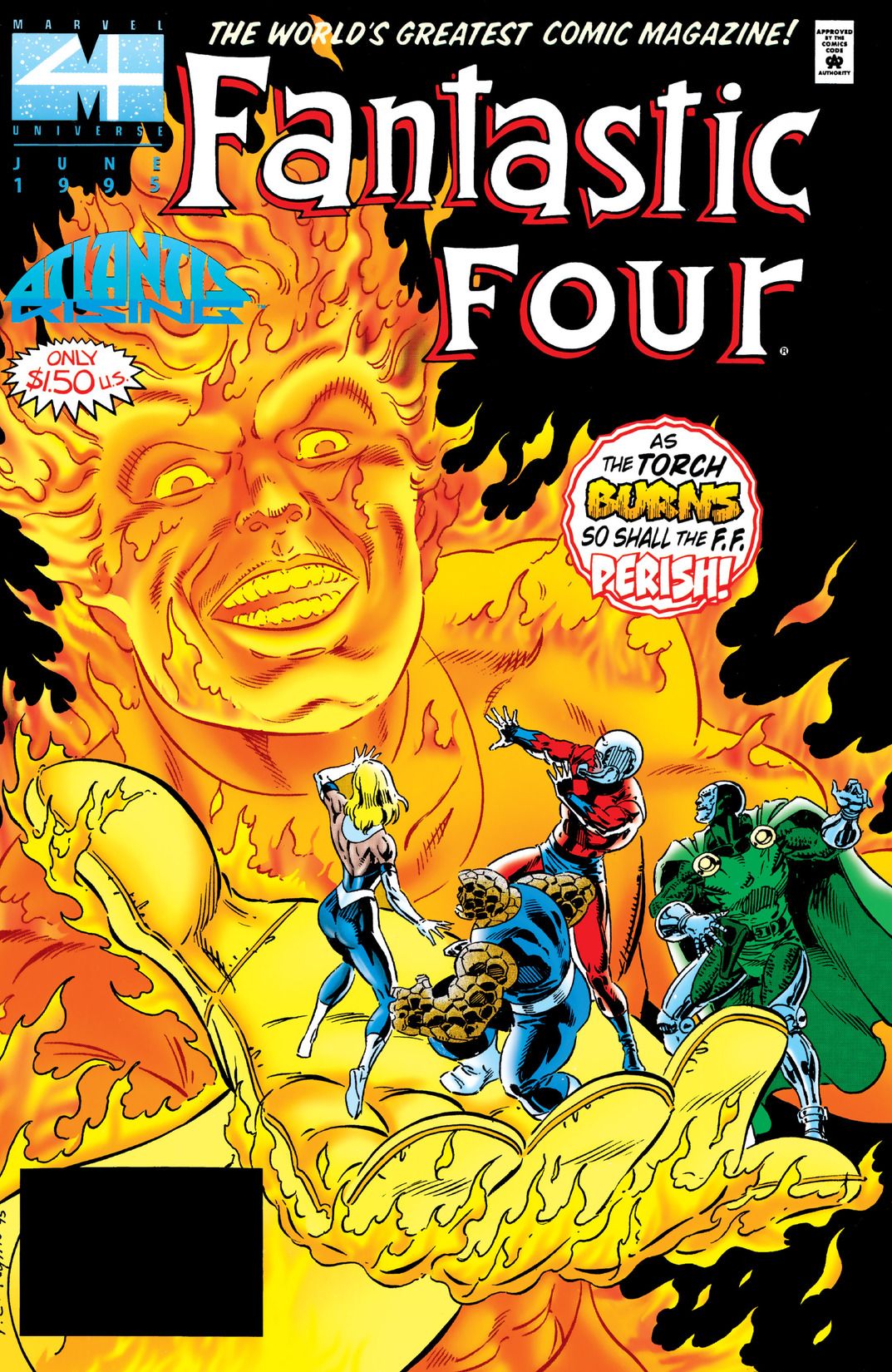 Fantastic Four #401 cover