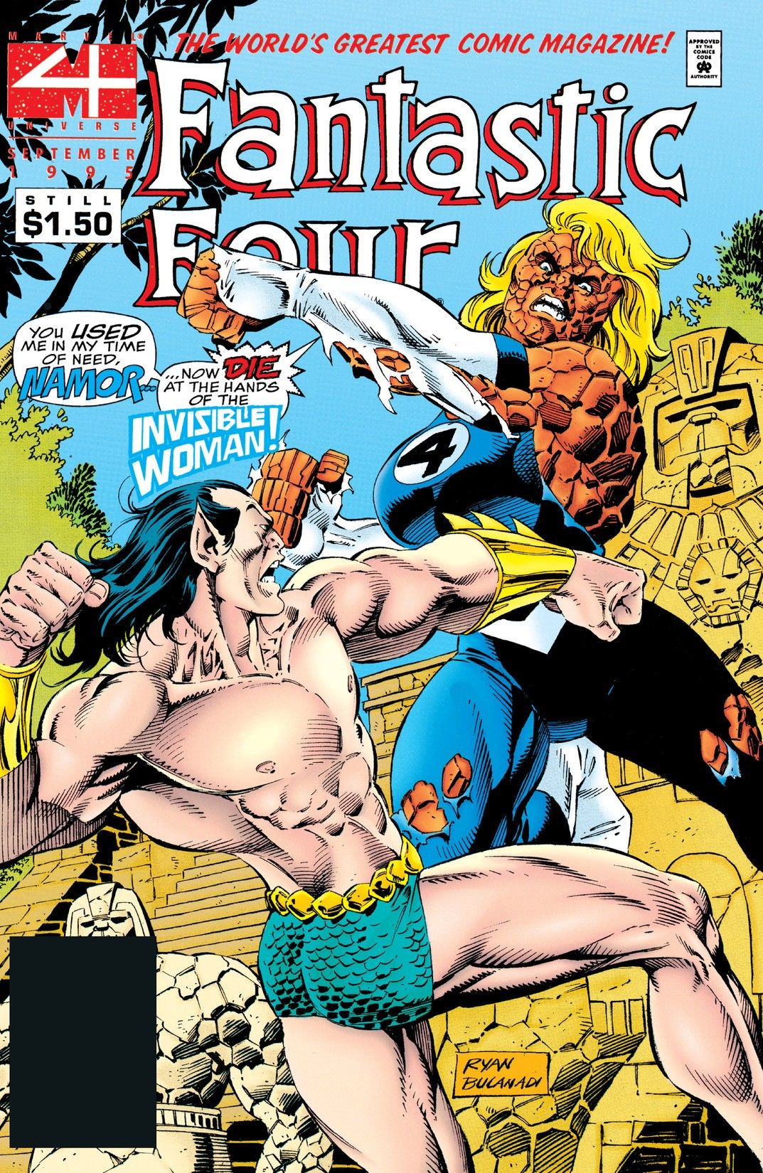 Fantastic Four #404 cover