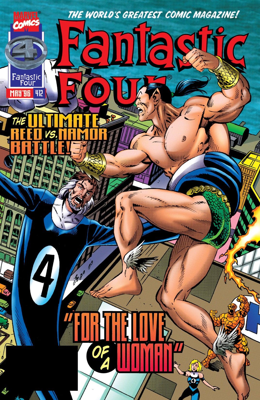 Fantastic Four #412 cover