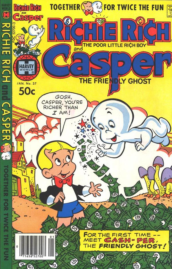 Richie Rich & Casper #37 cover