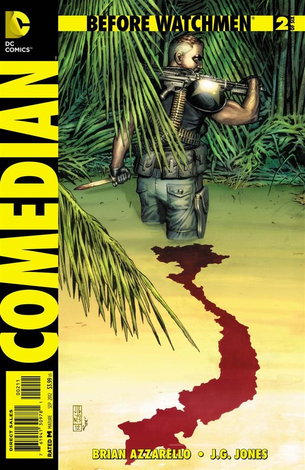 Before Watchmen: Comedian #2 cover