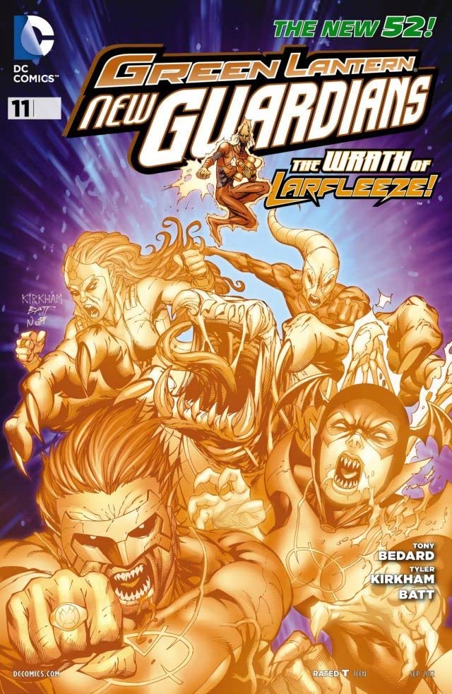 Green Lantern: New Guardians #11 cover