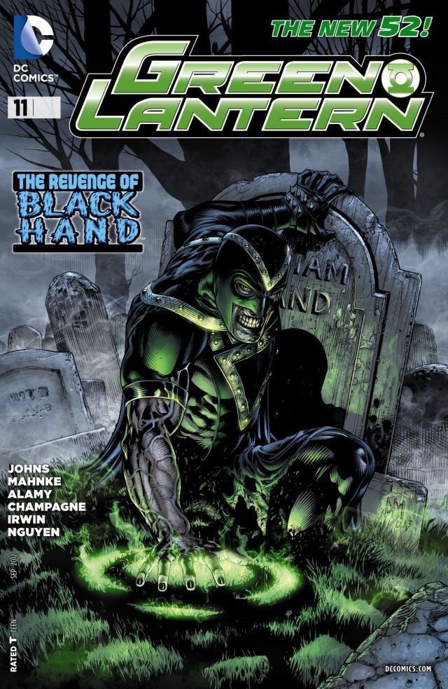 Green Lantern #11 cover