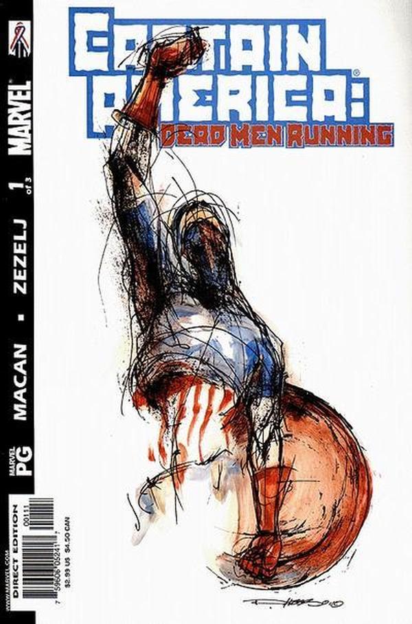 Captain America: Dead Men Running #1 cover