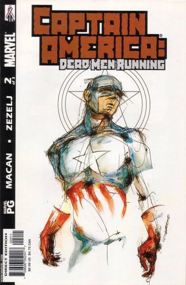 Captain America: Dead Men Running #2 cover