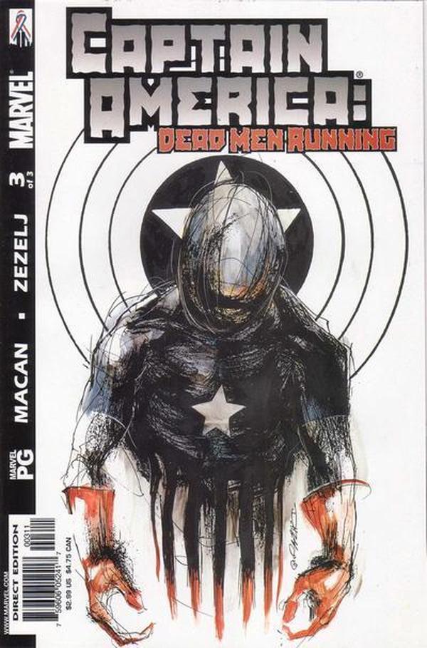 Captain America: Dead Men Running #3 cover