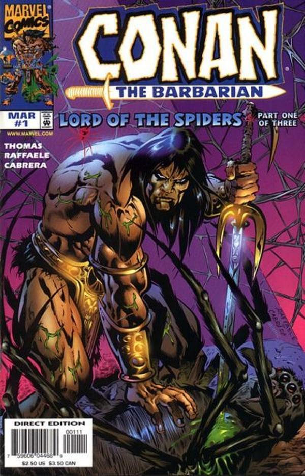 Conan: The Lord of the Spiders #1 cover