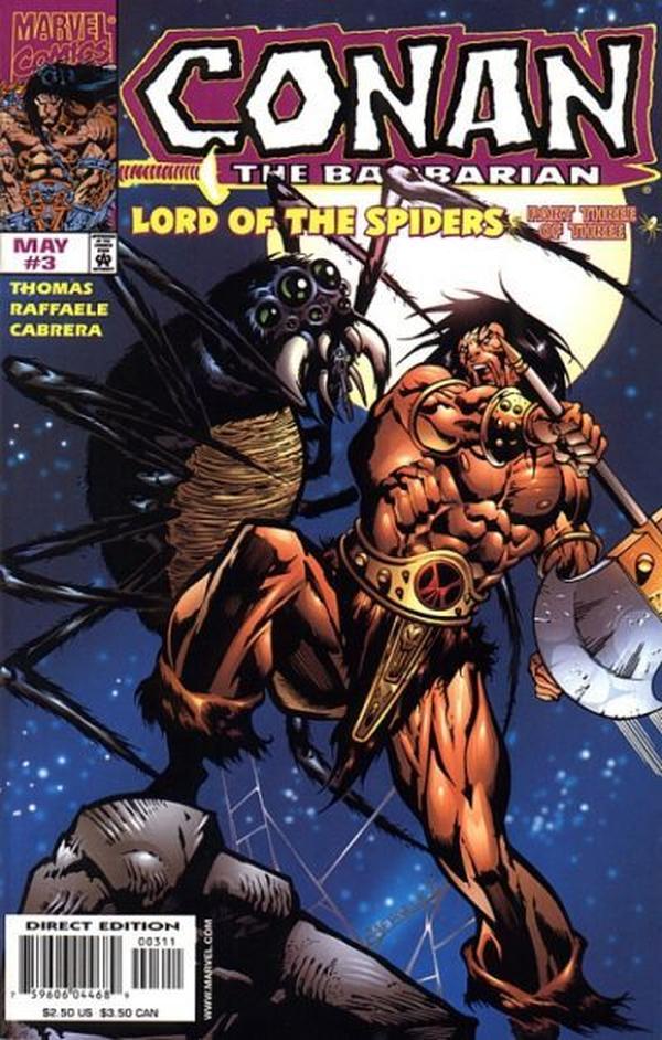 Conan: The Lord of the Spiders #3 cover