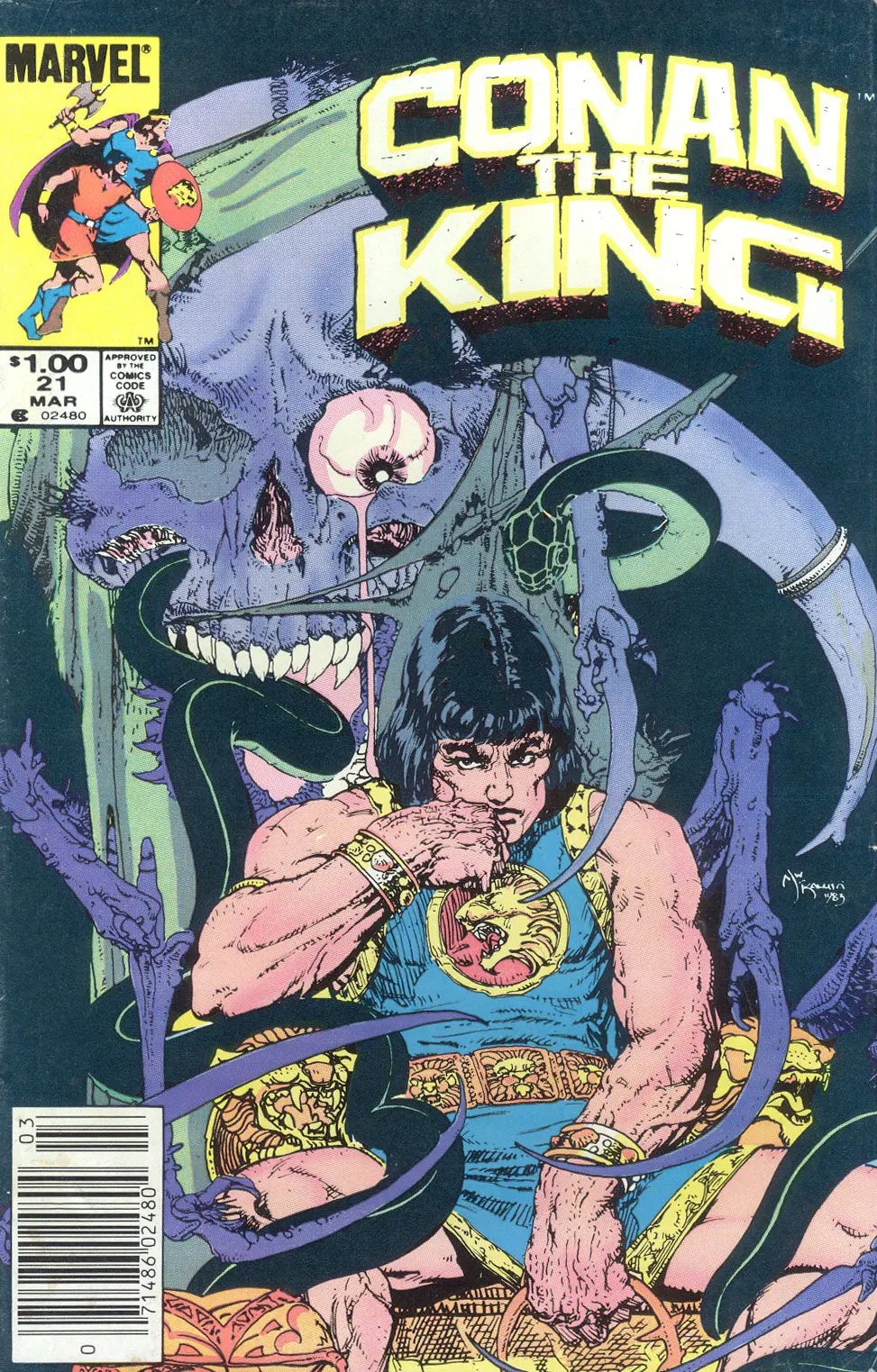 Conan the King #21 cover