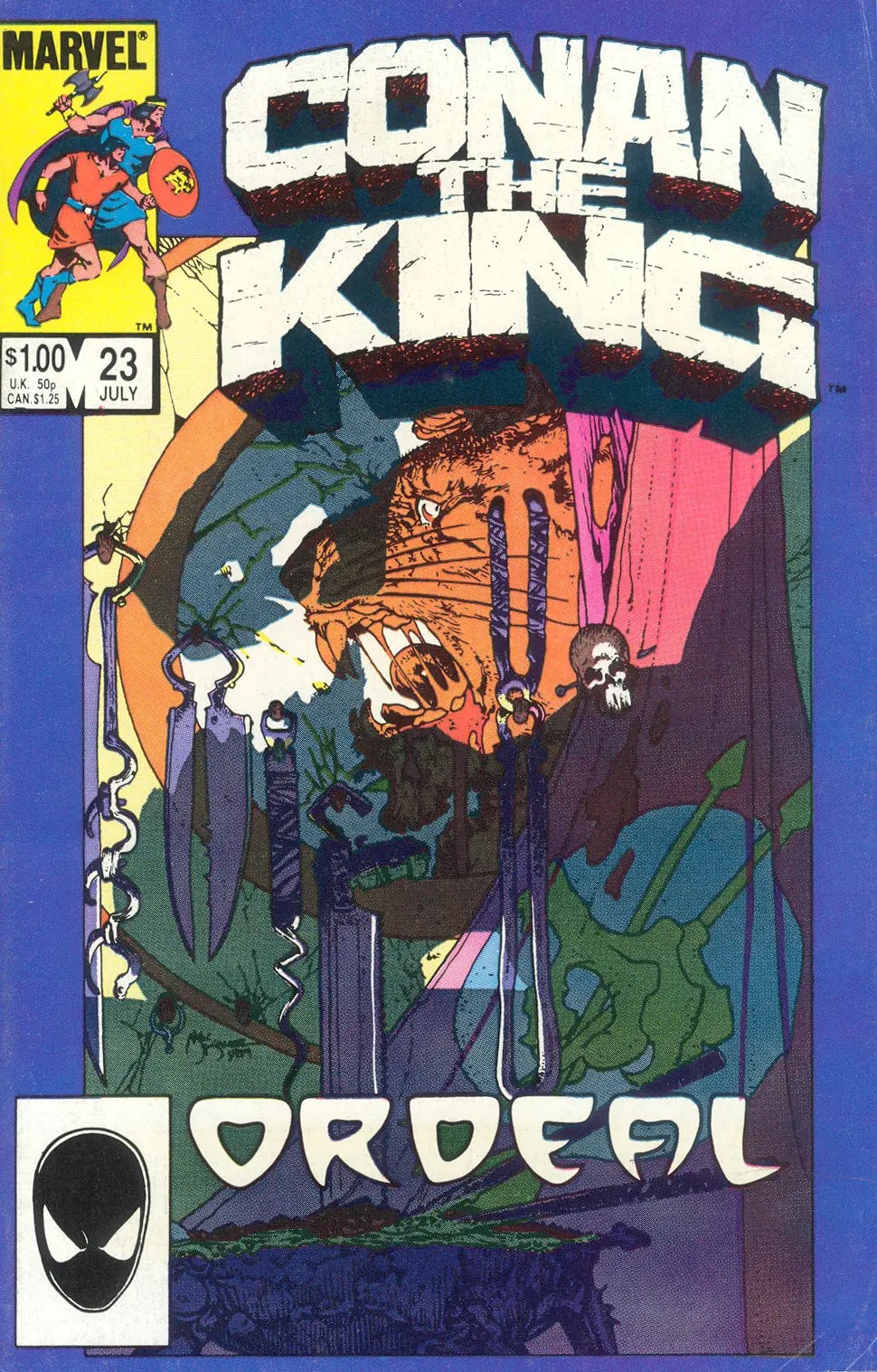 Conan the King #23 cover