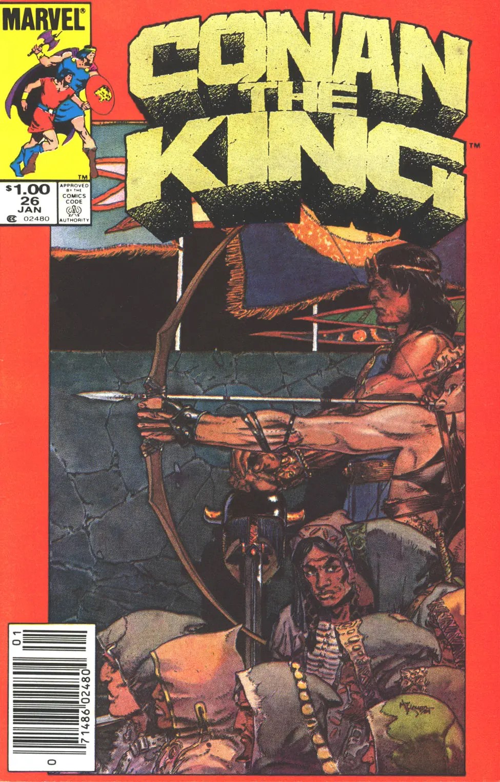 Conan the King #26 cover
