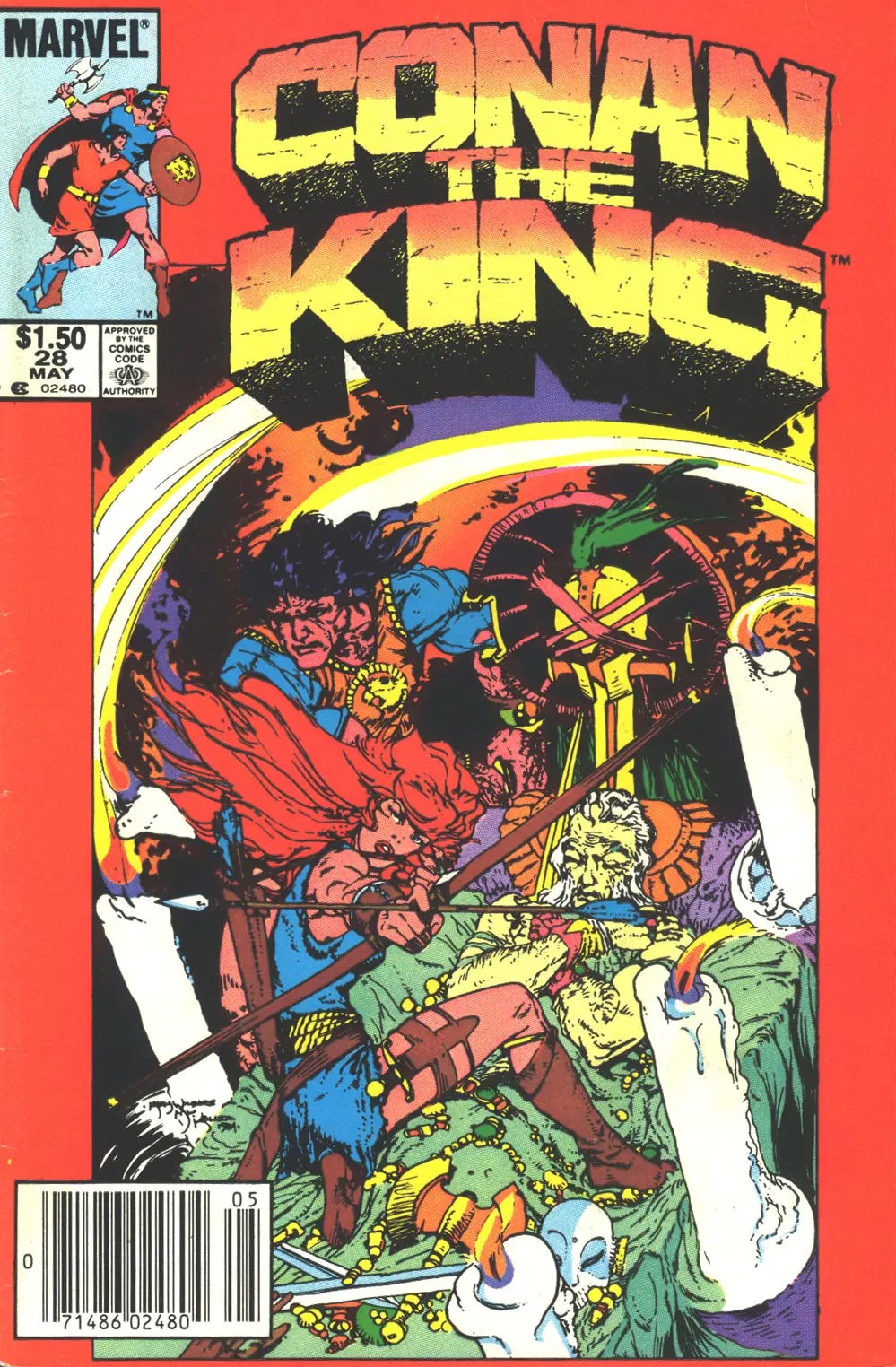 Conan the King #28 cover