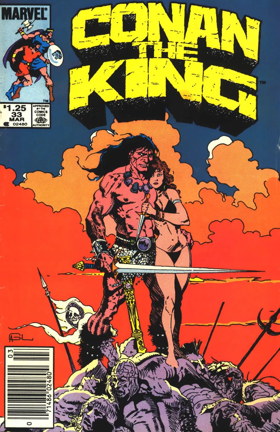 Conan the King #33 cover