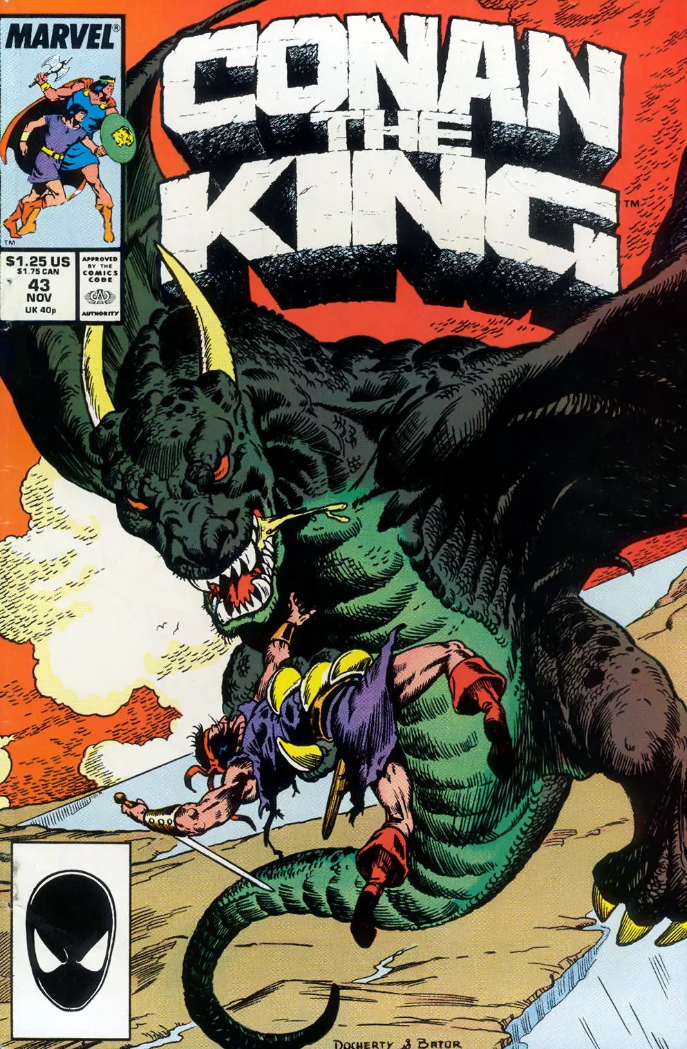 Conan the King #43 cover