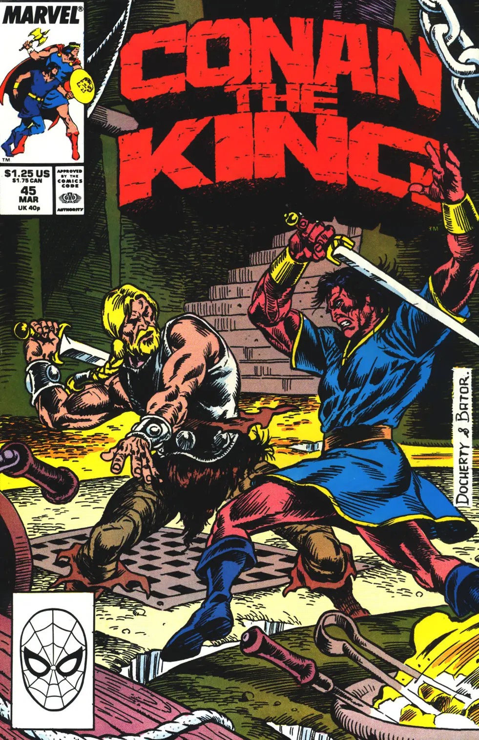 Conan the King #45 cover